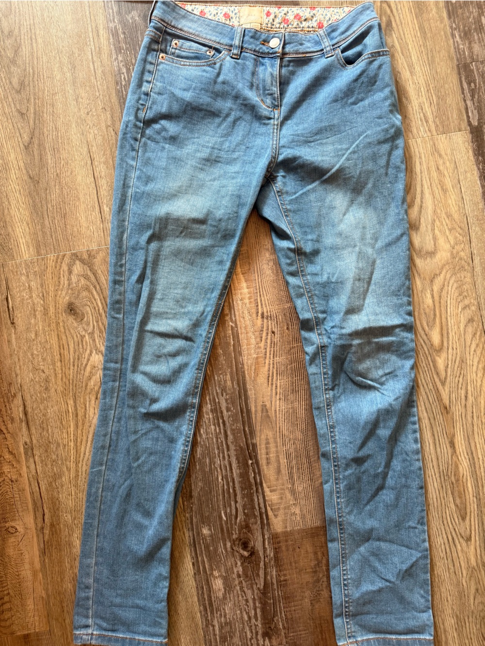 Mini Boden Girls Classic Blue Denim Jeans